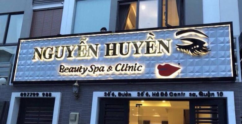 bảng hiệu Spa