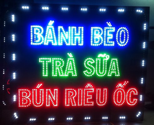 Bảng hiệu đèn led đẹp